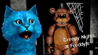 ПОТНЫЕ АНИМАТРОНИКИ СЛОМАЛИ МОЮ ДВЕРЬ / Creepy Nights at Freddy's Прохождение ФНАФ