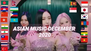 Asian Music in December 2020, 12/2020| 22 countries