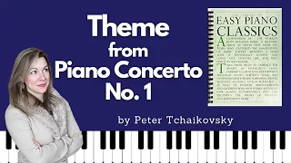 Theme from Piano Concerto No. 1 [Tchaikovsky] (Easy Piano Classics - Book One)