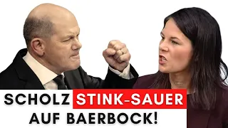 Kanzler schimpft auf Bühne über Baerbock & Selensky!