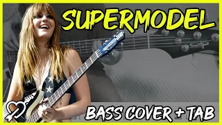 Supermodel- Maneskin -  Bass Cover + TAB