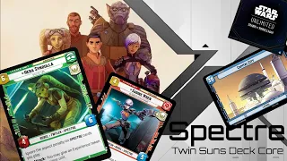 Spectre Deck Core - Galactic Tactics 4 - SWU Twin Suns Star Wars Unlimited