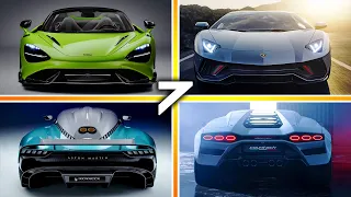 7 LATEST BEST SUPERCARS and HYPERCARS For 2022