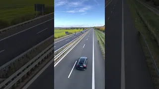 Mercedes SL43 AMG 275km/h Top Speed on German Autobahn 🤯