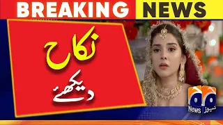 First episode of 'Nikah' today on Geo TV