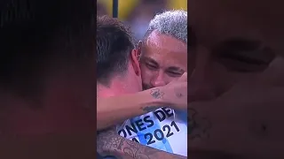 Messi and Neymar / Best friend can take away your sadness in is instant
