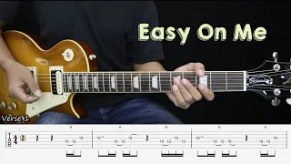 Easy On Me - Adele - Instrumental Guitar Cover + TAB