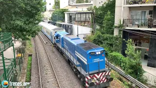 Tren 265, El Tucumano, por estación Mtro. Carranza • GT22 A903 • Trenes de Argentina (IG @trenes.ar)