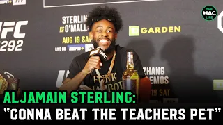 Aljamain Sterling on Sean O'Malley: "I can't wait to smash the teacher's pet"