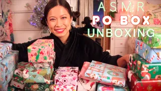 ASMR 📦 2 HRS: HUUUGE P.O.Box Unboxing/ Unloading/ Unwrapping/ Show & Tell/ Kitty Cameo