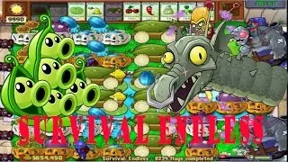 Plants vs Zombies | Survival Endless | How Many Flags Can I Survive? Road to Final Boss Live #4