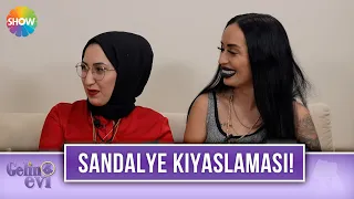 Gelinler düğün salonlarındaki sandalyeleri kıyaslıyor! | Gelin Evi 833. Bölüm