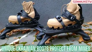 Unique Ukrainian Boots Protect from Mines – Review on YouTube Channel