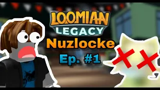 HE ALREADY DIED? Loomian Legacy Nuzlocke Episode #1