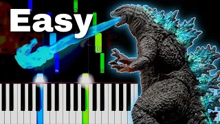 Pensacola, Florida (Godzilla Theme) - Godzilla vs Kong | EASY Piano Tutorial