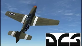 DCS 1.5 - P-51D - Online Play - Convoy Hunt - With SeaQuark