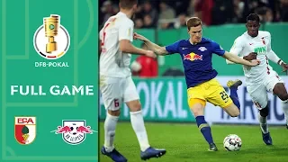 FC Augsburg vs. RB Leipzig 1-2 | Full Game | DFB-Pokal 2018/19 | Quarter Final