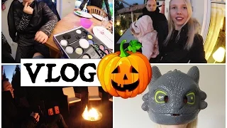 Halloween mit Drache Ohnezahn | Stockbrot am Lagerfeuer | Kinder schminken | Isabeau