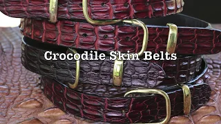 Crocodile Horn Back Belts: How to measure correct size