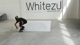 Back Side Roundhouse CutBack with surfskate and 3 Whitezu ONDAzero modules