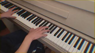 ふぃくしのんさんの「Wings of piano 弾いてみた」を弾いてみた【ピアノ】