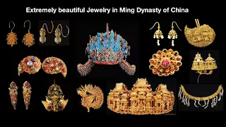 The extremely beautiful jewelry in Ming dynasty 明代头面
