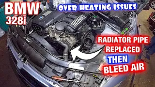 BMW 328i Over heating or Leaking coolant Fix, Bleed air from cooling system EASY DIY