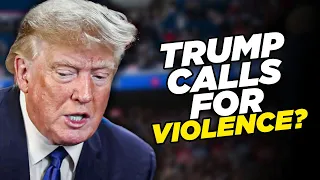 Trump Won't Rule Out Violence If He Loses Election