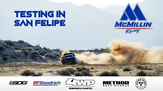 Pre Season Testing In Mexico With McMillin Racing