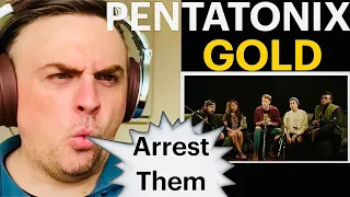 My Strangest Pentatonix Reaction EVER? - Gold - Pro Singer First Reaction