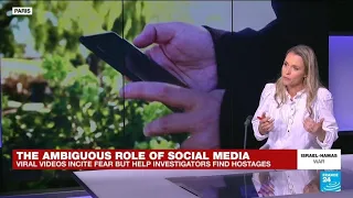 Israel-Hamas war: The ambiguous role of social media videos in conflicts • FRANCE 24 English