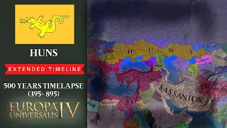 EU4 Timelapse | HUNS Attack Eastern Roman Empire