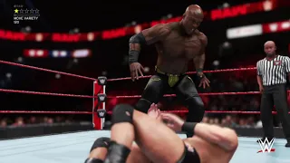 WWE 2K20 | RAW | Drew McIntyre vs Bobby Lashley