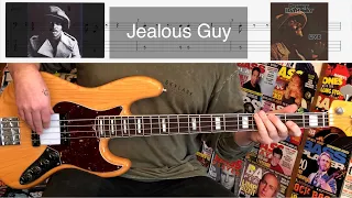 Jealous Guy (John Lennon) // Donny Hathaway (live) // Bass Cover With TABs