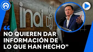 Al gobierno le interesa que no sirva el INAI: Miguel Ángel Osorio Chong