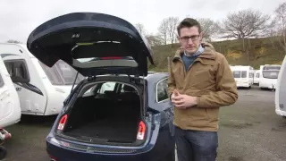 Vauxhall Insignia Sports Tourer towing review with The Camping and Caravanning Club