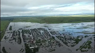 Шилка с высоты птичьего полёта