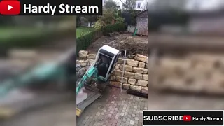 Mini excavator accident