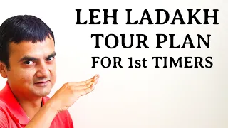 Leh Ladakh trip | Detailed planning with route map