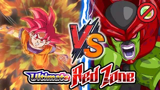 PHY SUPER SAIYAN GOD GOKU VS CELL MAX RED ZONE (NO ITEMS) Dragon Ball Z Dokkan Battle