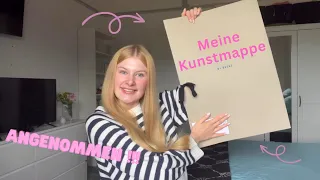 Meine Kunstmappe - Bewerbungsmappe für Kunst auf Lehramt (angenommen) || itsmebeeki