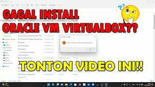 Tutorial Download dan Install Oracle VM VirtualBox Plus Cara Mengatasi Jika Gagal Install