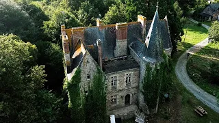 Epic Abandoned Sea Captain's CASTLE in France | He lost both legs during war!