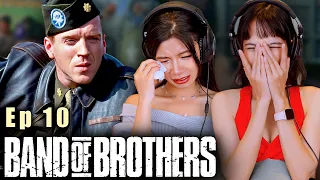 Foreign Girls React | Band of Brothers Ep 10 "Points" | First Time Watch