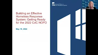 Build an Effective Homeless Response System: Getting Ready for the 2022 CoC NOFO