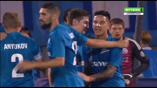 Robert Mak GOAL (pen). Zenit 7-1 Dinamo Minsk | 16/08/2018. Europa League, 3rd QR, 2nd Leg