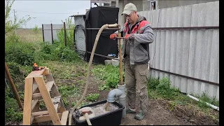 Пробурили скважину на воду своими руками!  We drilled a water well with our own hands!