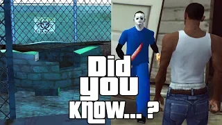 GTA San Andreas Secrets and Facts 14