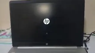 VMware starting VM crash BSOD HP 15s laptop (240p)