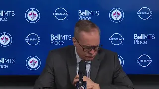 Winnipeg Jets post-game 48 media availability: Coach Paul Maurice